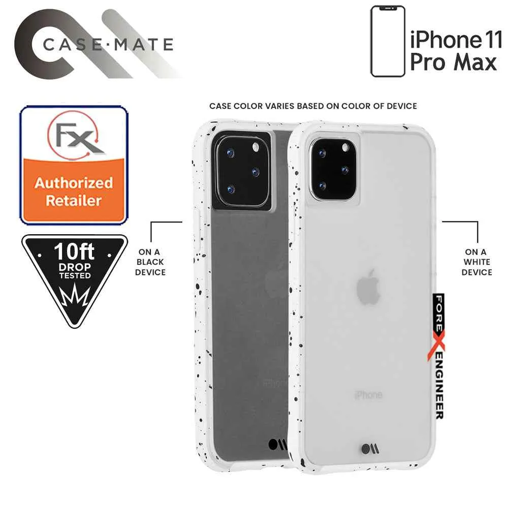 Case-Mate Tough Speckled for iPhone 11 Pro Max - White