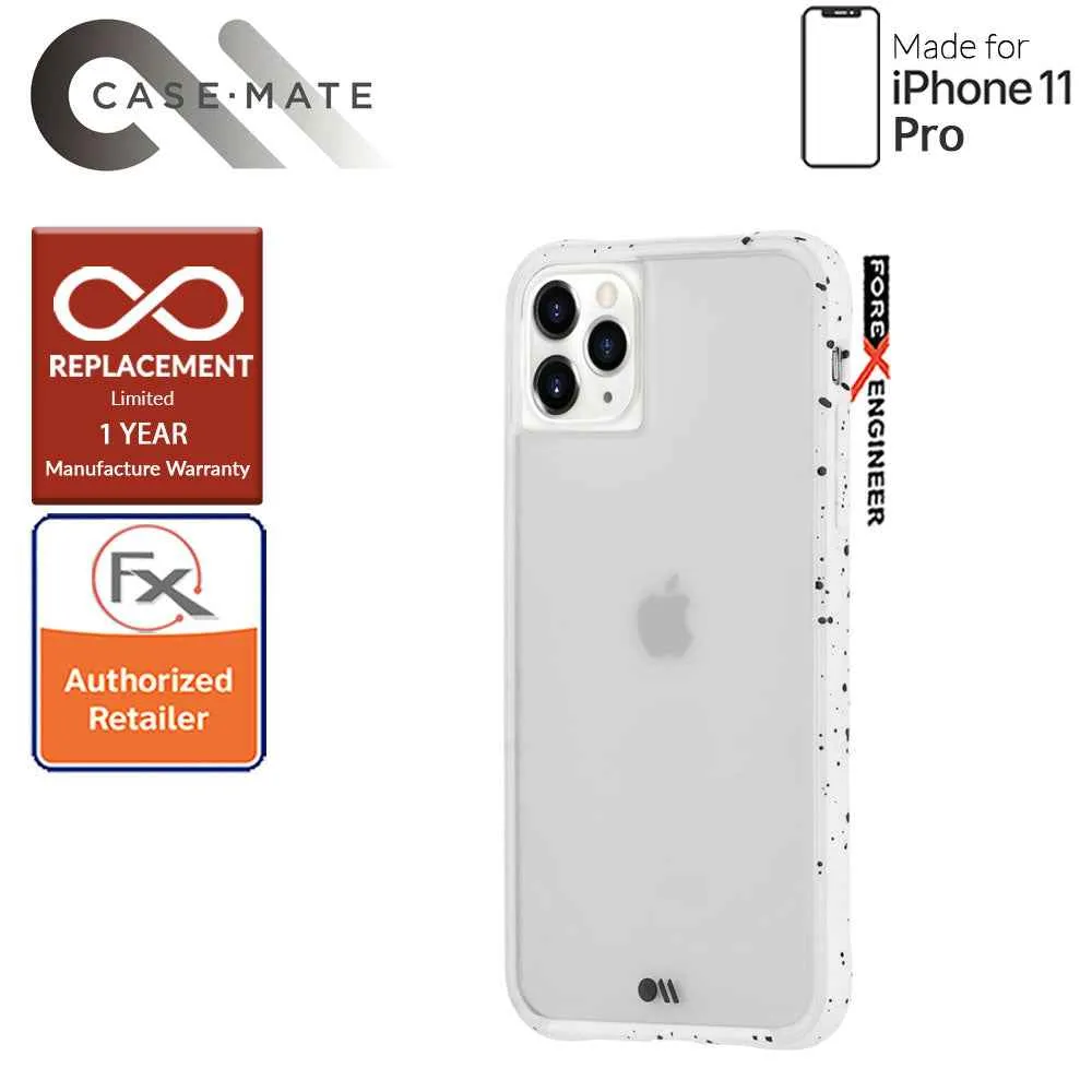Case-Mate Tough Speckled for iPhone 11 Pro White color