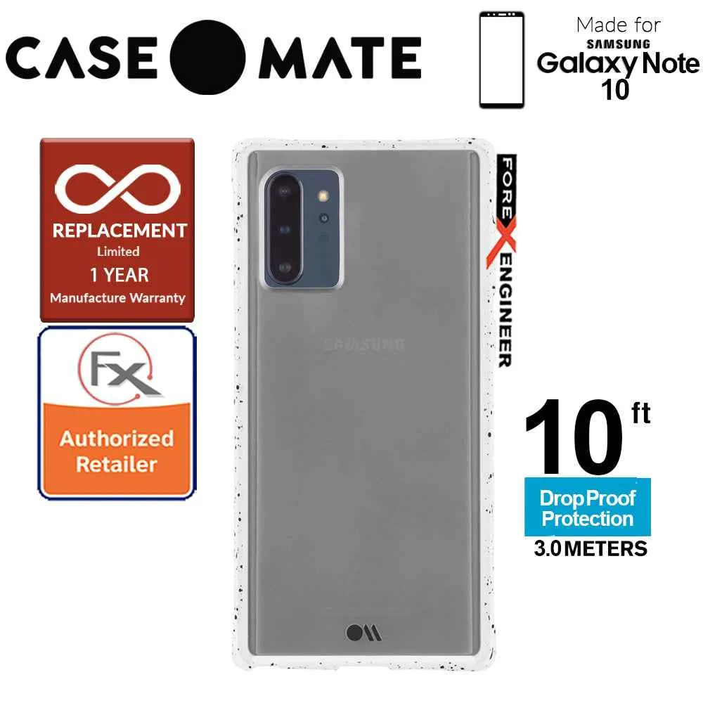 Case Mate Tough Speckled for Samsung Galaxy Note 10 - White