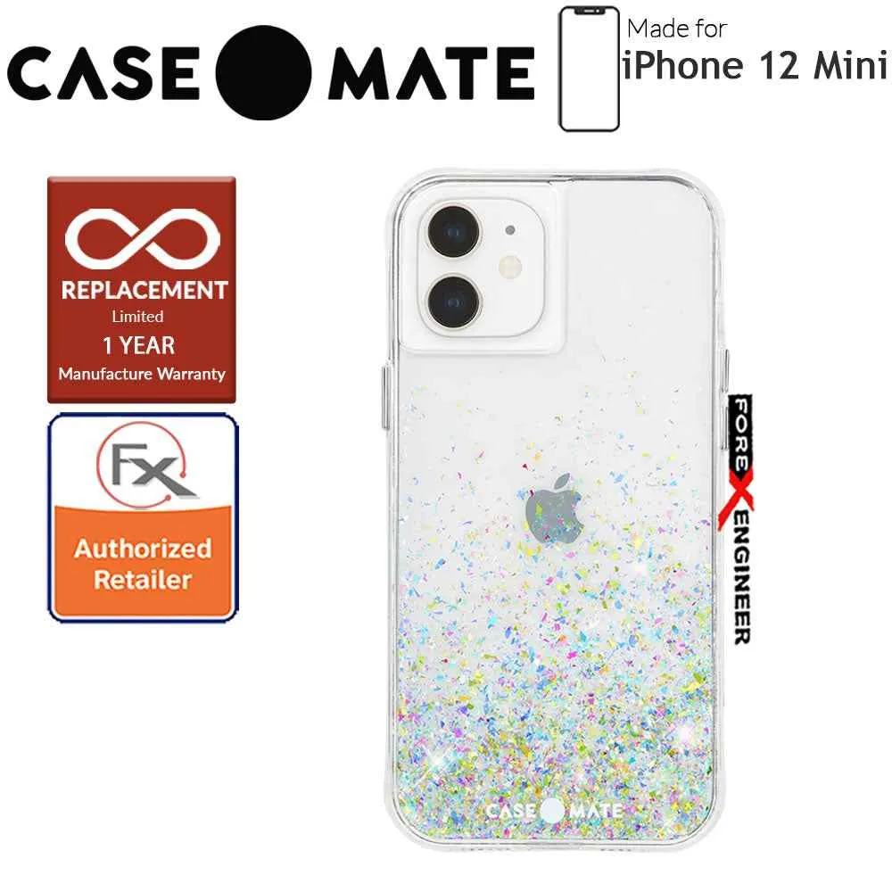 Case Mate Twinkle Ombré for iPhone 12 Mini 5G 5.4" - Confetti with MicroPel (Barcode: 846127197083)