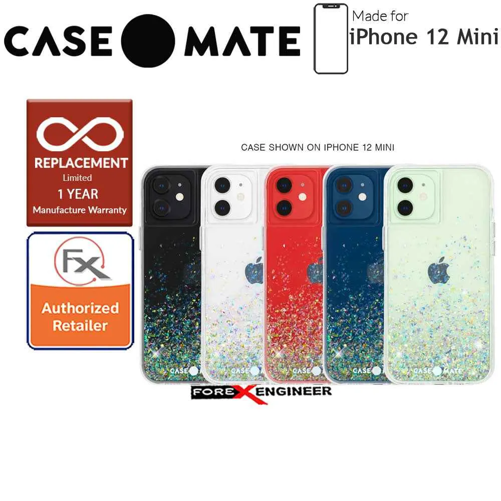 Case Mate Twinkle Ombré for iPhone 12 Mini 5G 5.4" - Gold with MicroPel (Barcode: 846127198035)