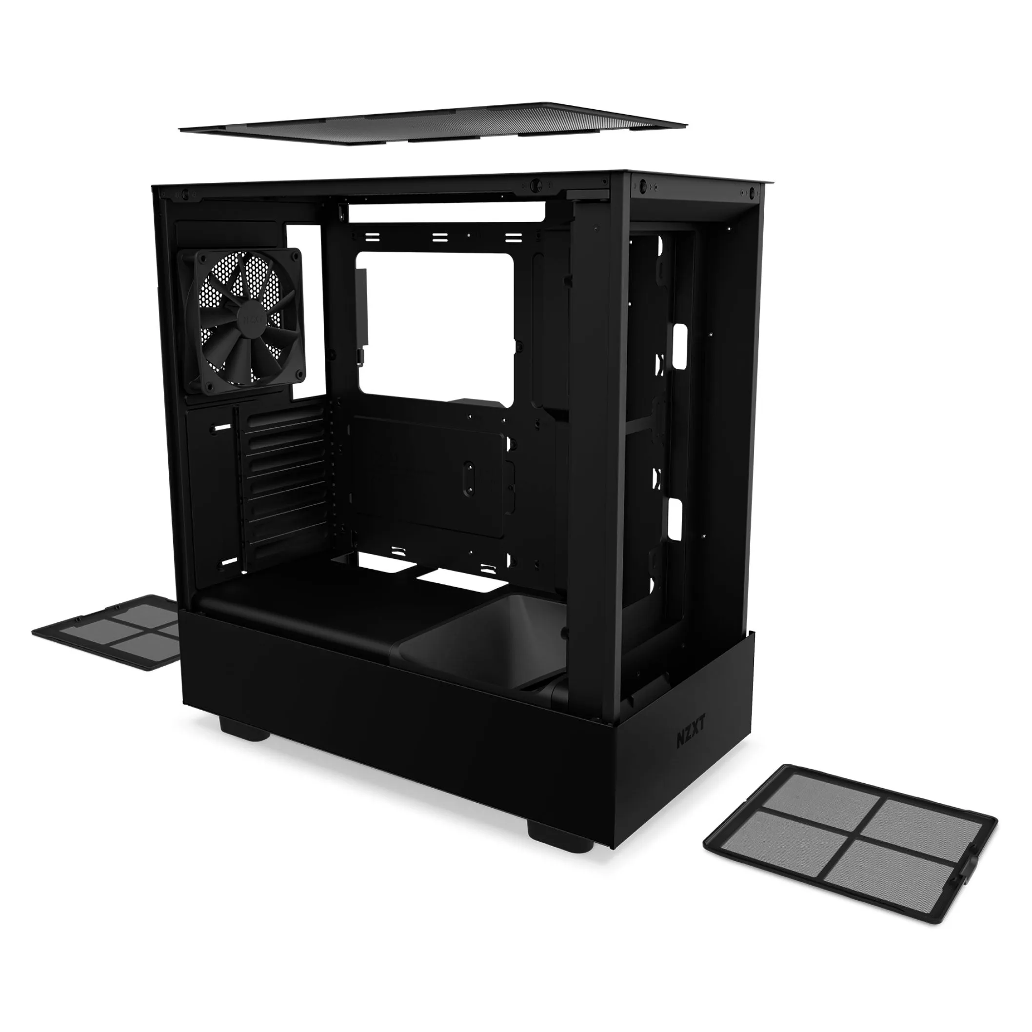 Case NZXT H5 Flow, Mid Tower, black