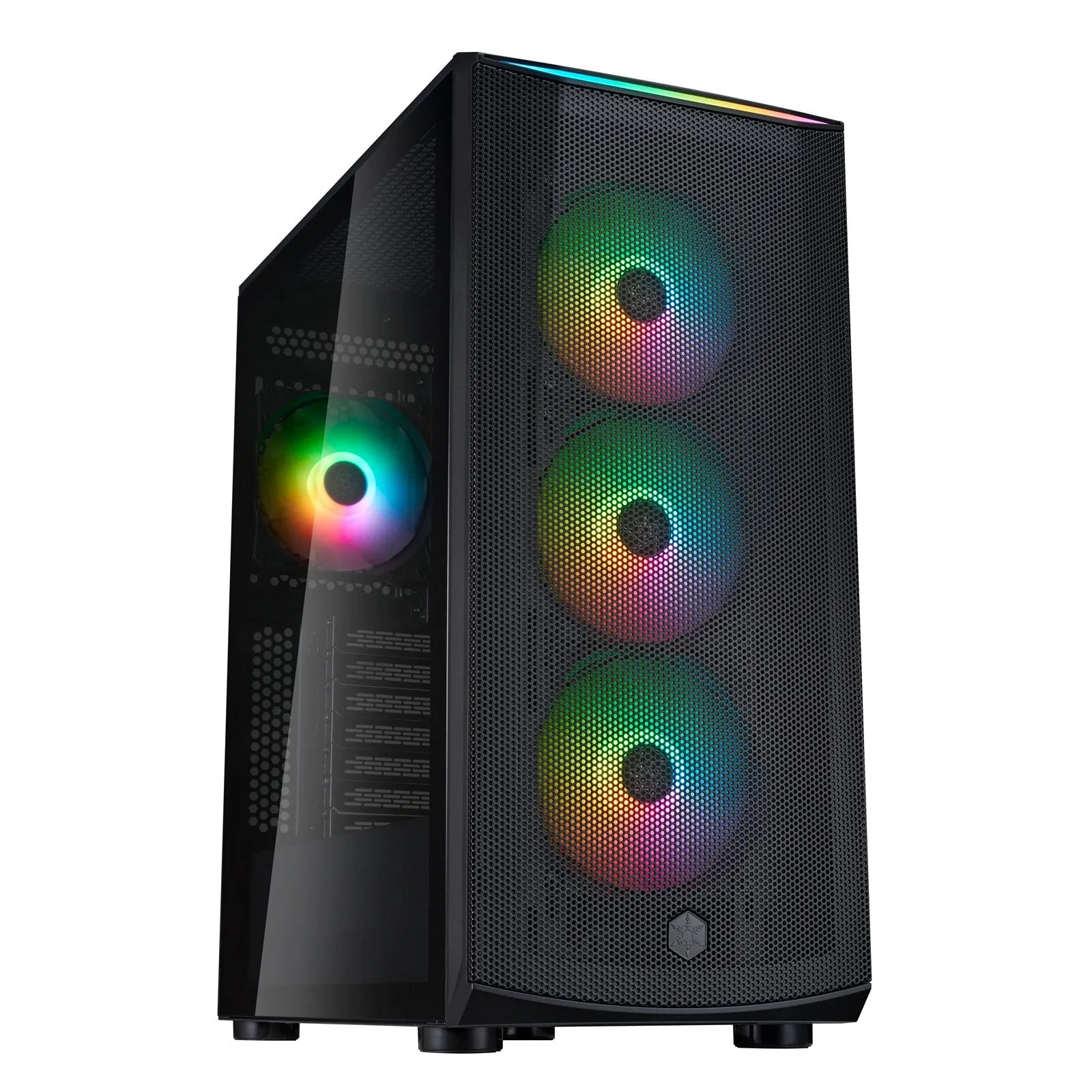 Case SilverStone FARA 512Z, Mid Tower, black