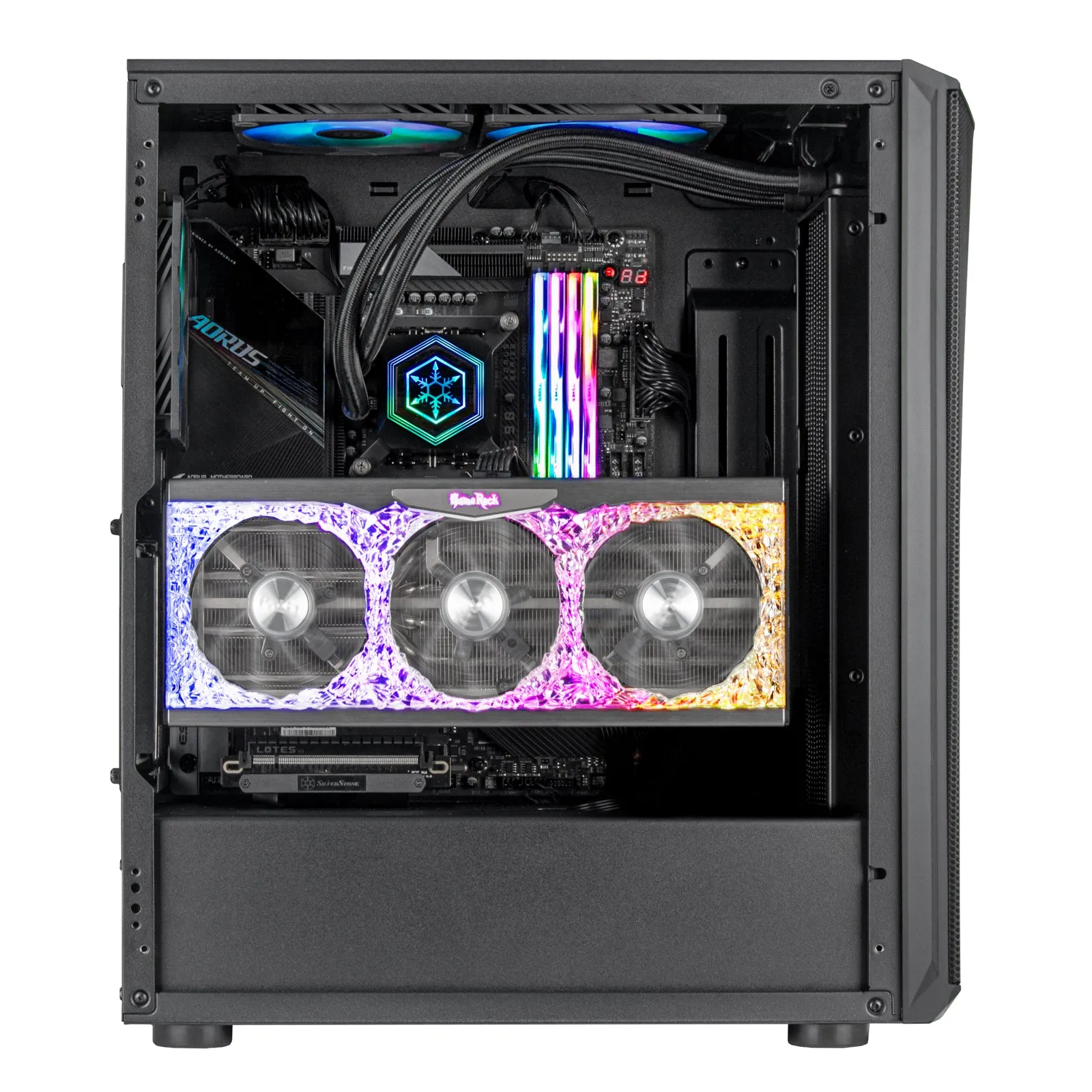 Case SilverStone FARA 512Z, Mid Tower, black