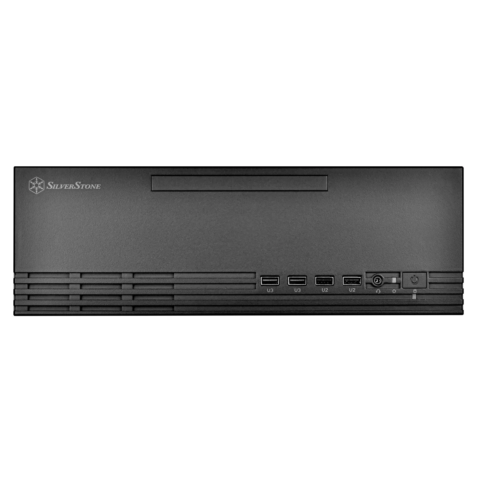 Case SilverStone Milo 11, Slim Desktop, SST-ML11B, black