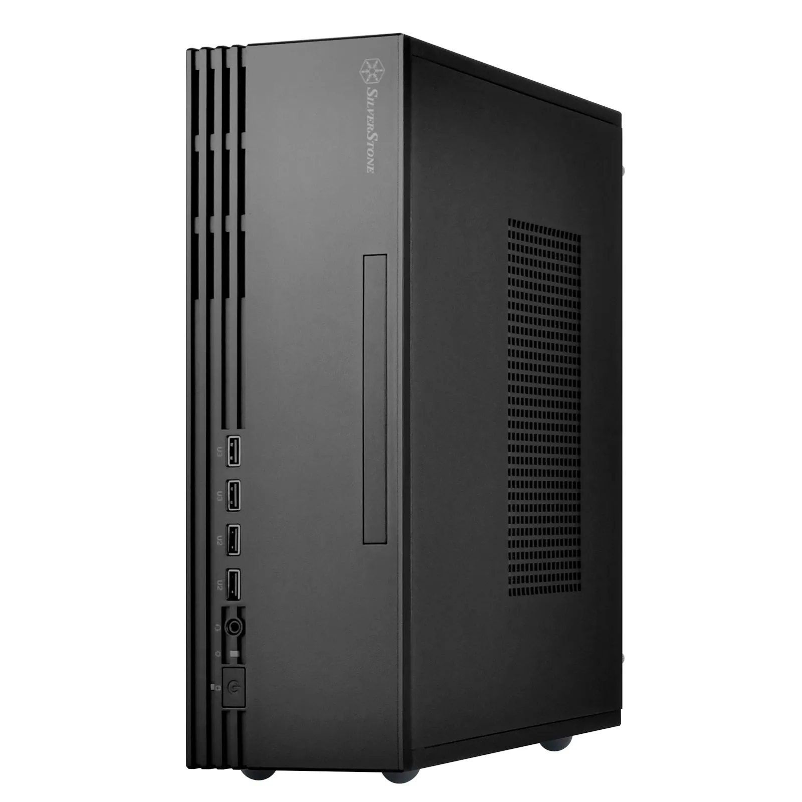 Case SilverStone Milo 11, Slim Desktop, SST-ML11B, black