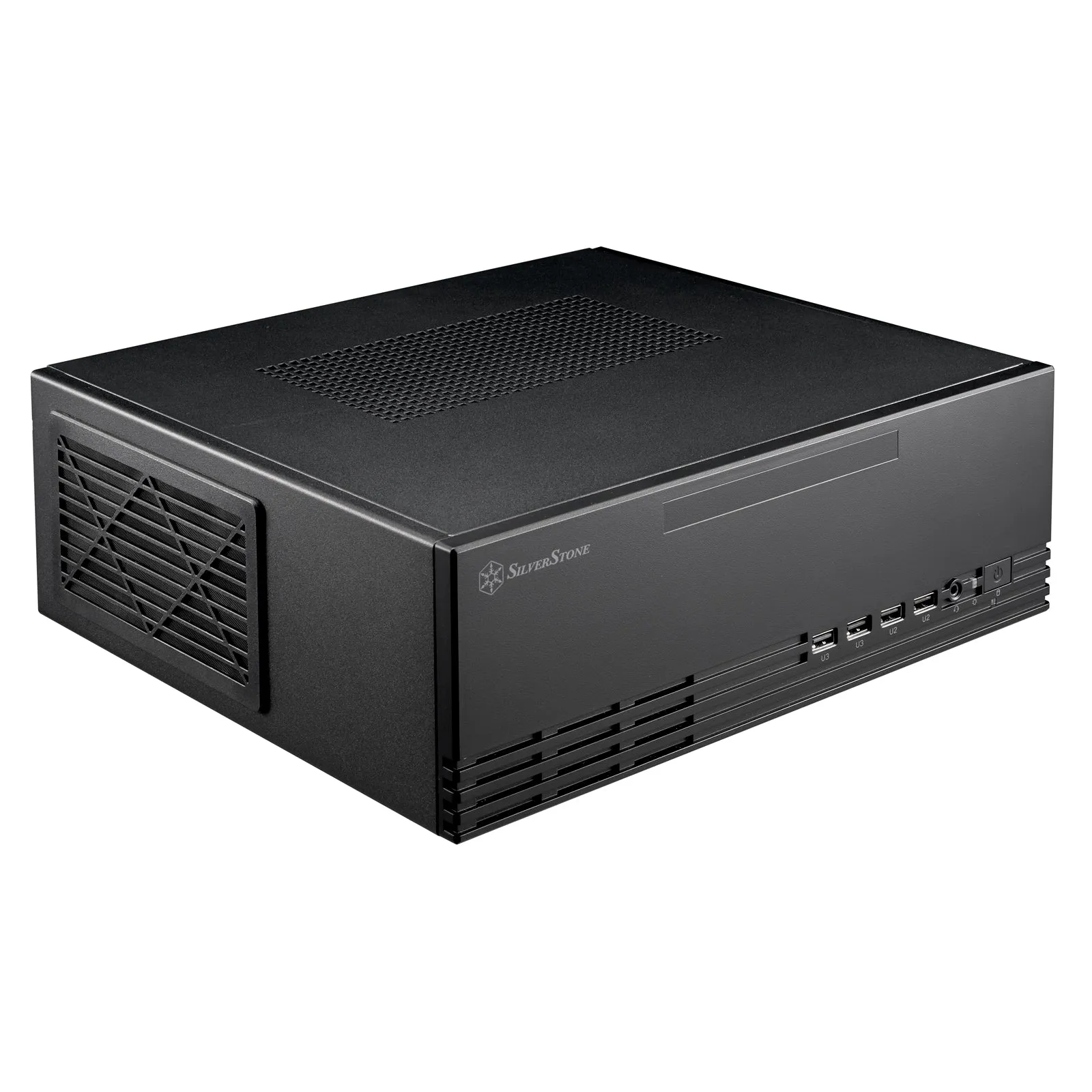 Case SilverStone Milo 11, Slim Desktop, SST-ML11B, black