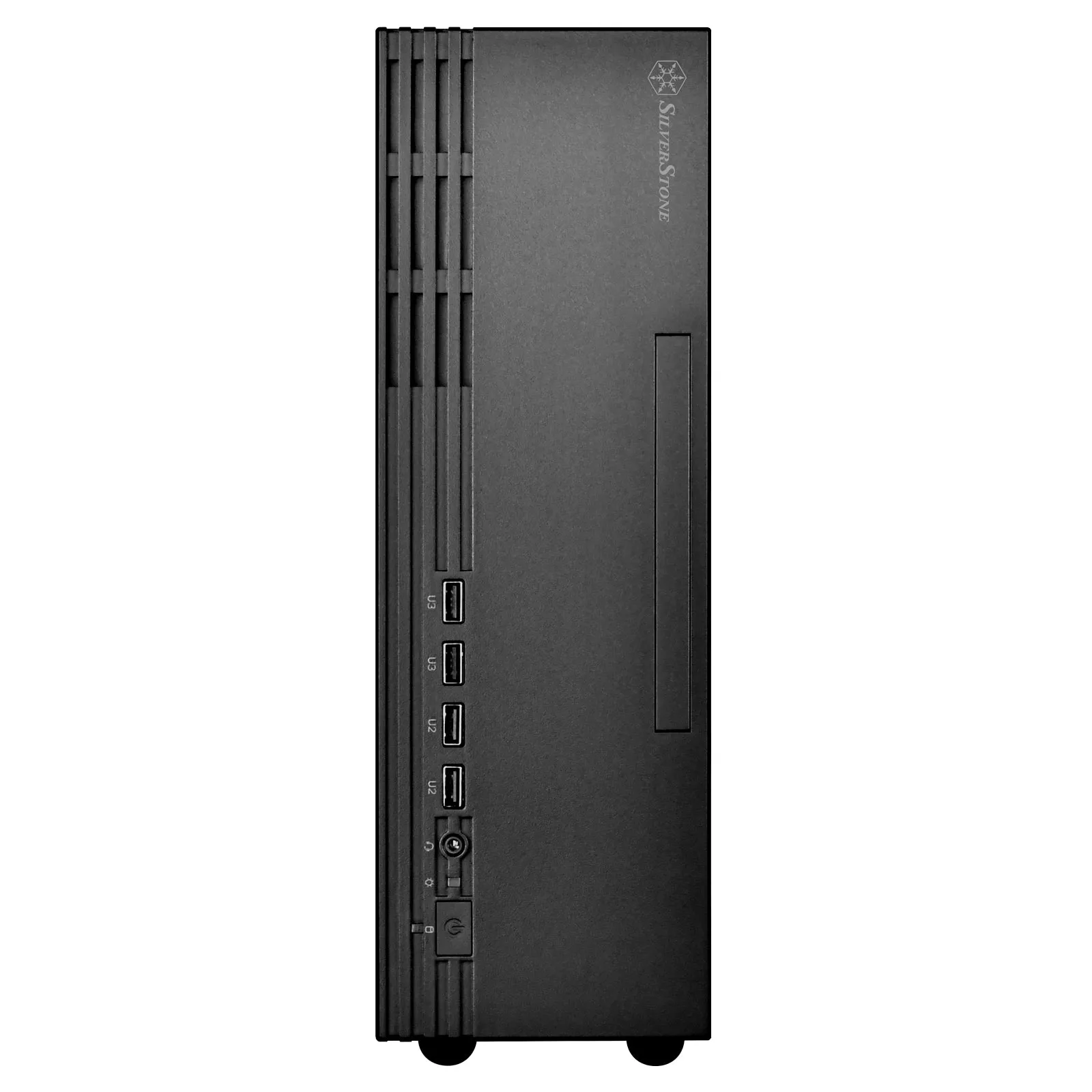 Case SilverStone Milo 11, Slim Desktop, SST-ML11B, black