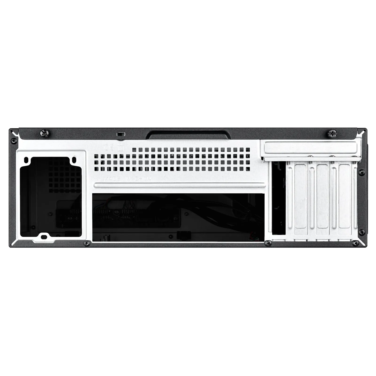 Case SilverStone Milo 11, Slim Desktop, SST-ML11B, black
