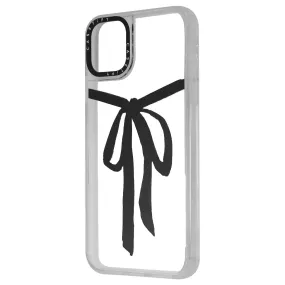 Casetify Classic Grip Case for Apple iPhone 11 - Take A Bow (Clear/Black Bow)