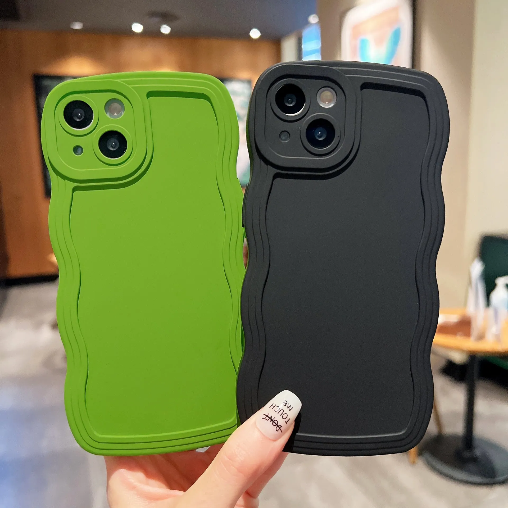 Colorful Waves iPhone Cases