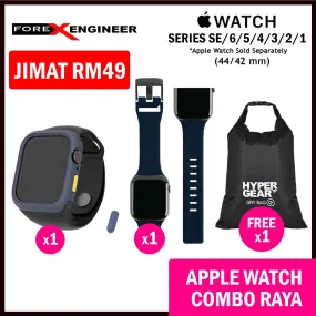 COMBO RAYA Hoda Rough Case   UAG Scout Strap for Apple Watch Series SE - 6 - 5 - 4 - 3 - 2 - 1 ( 42mm - 44mm )