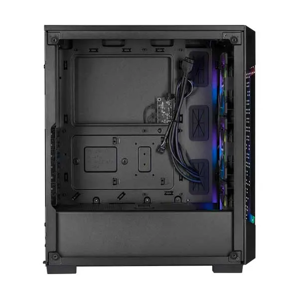 CORSAIR CC-9011173-WW iCUE 220T RGB Airflow Tempered Glass ATX Mid-Tower Smart Case