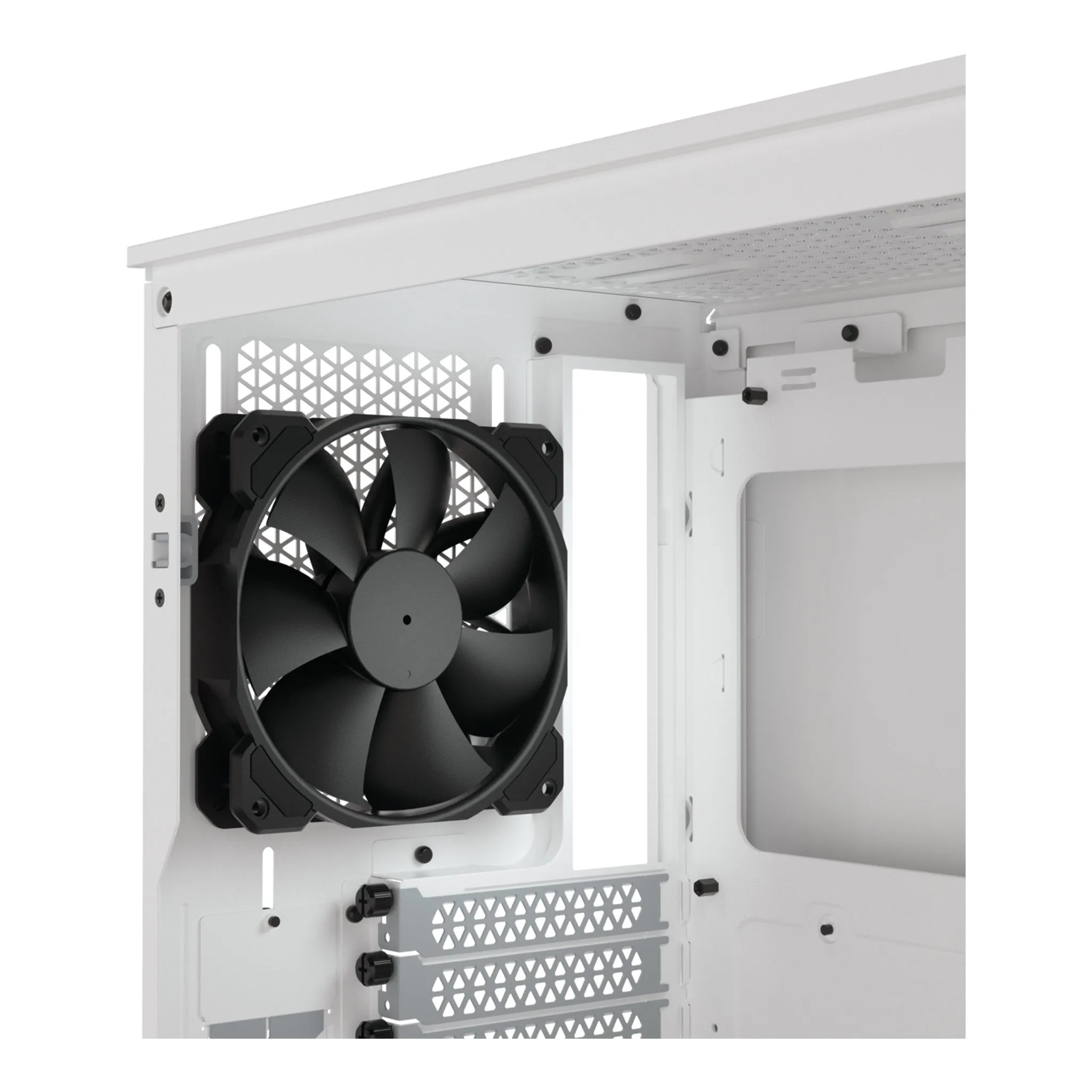 CORSAIR CC-9011201-WW 4000D AIRFLOW Tempered Glass White Mid-Tower ATX Case