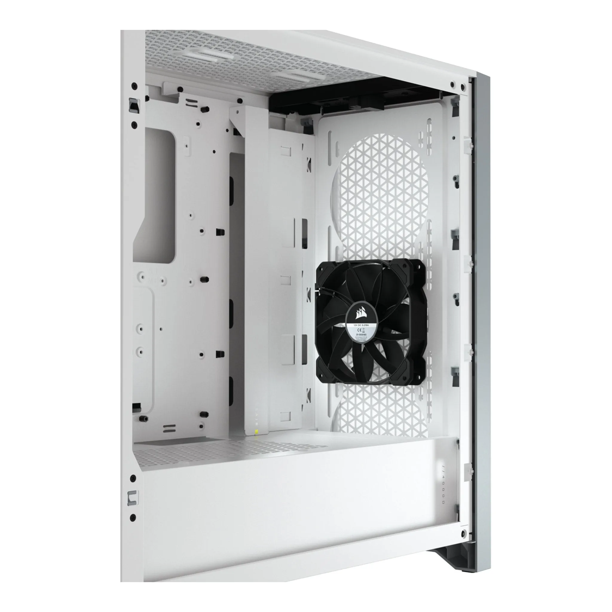 CORSAIR CC-9011201-WW 4000D AIRFLOW Tempered Glass White Mid-Tower ATX Case