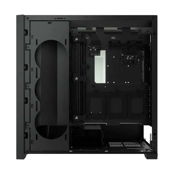 CORSAIR CC-9011212-WW iCUE 5000X RGB Black Tempered Glass Mid-Tower ATX PC Smart Case