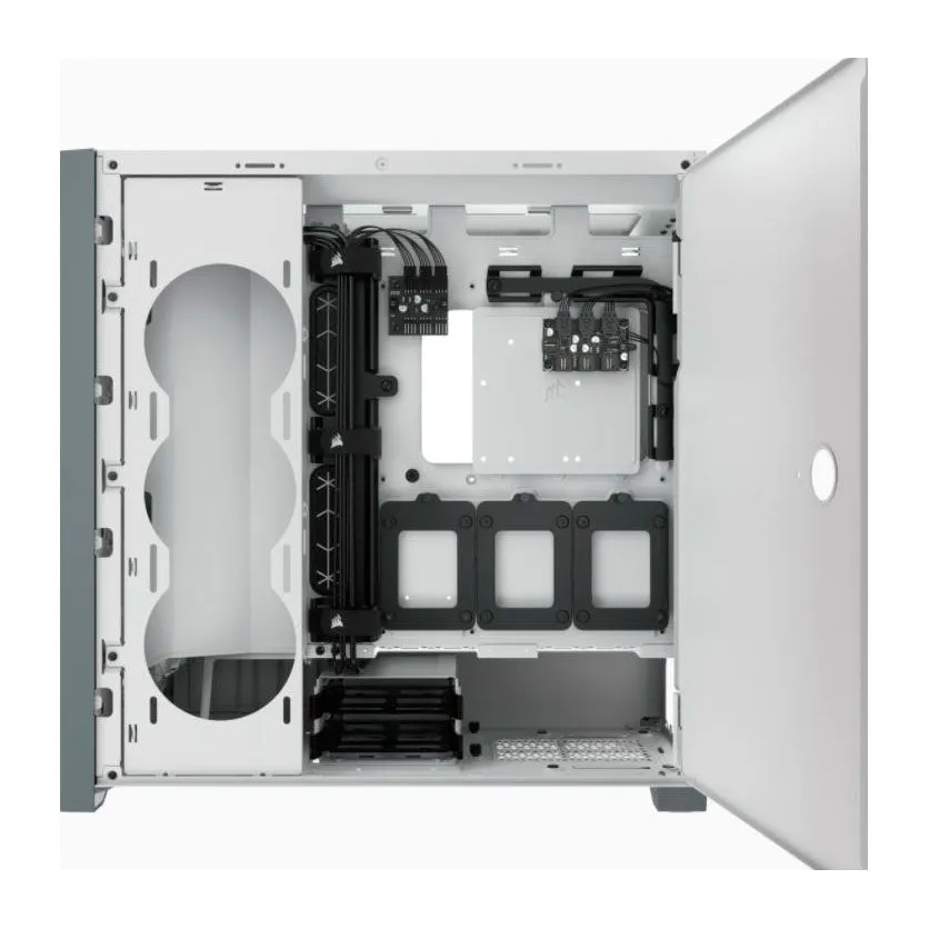 Corsair iCUE 5000X RGB, Mid-Tower, ATX, white, CC-9011213-CN