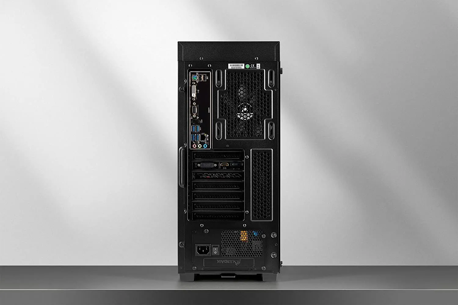 Corsair PSU CV Series, CV550, 550 Watt, 80  Bronze Certified, Fixed Cable Power Supply