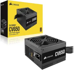 CORSAIR PSU CV Series CV650 , 80  Bronze Certified, 650 Watt Power Supply