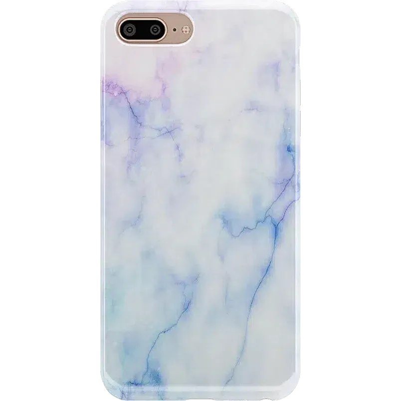Cotton Candy | Blue & Purple Marble Case