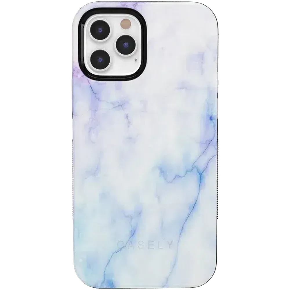 Cotton Candy | Blue & Purple Marble Case