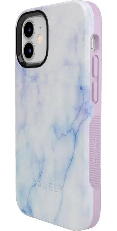 Cotton Candy | Blue & Purple Marble Case