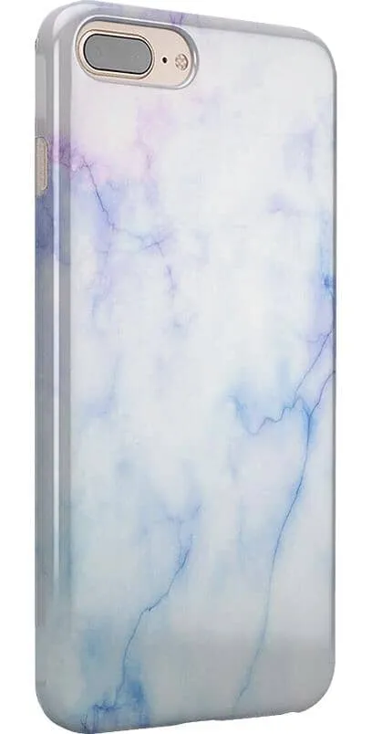 Cotton Candy | Blue & Purple Marble Case