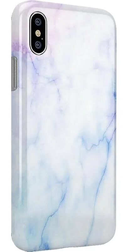 Cotton Candy | Blue & Purple Marble Case