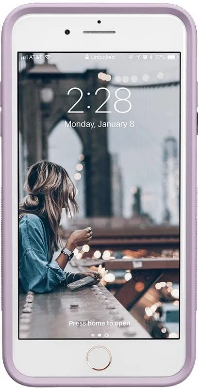 Cotton Candy | Blue & Purple Marble Case