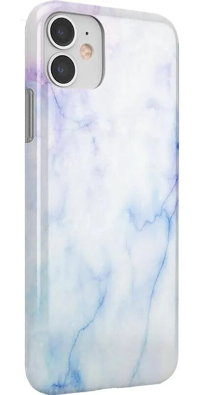 Cotton Candy | Blue & Purple Marble Case