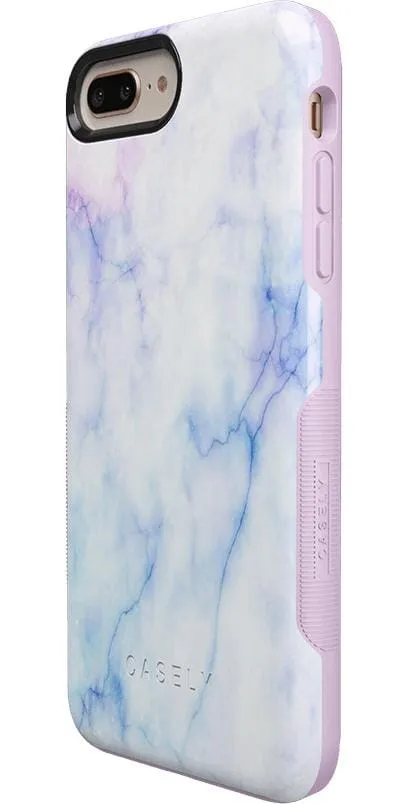 Cotton Candy | Blue & Purple Marble Case