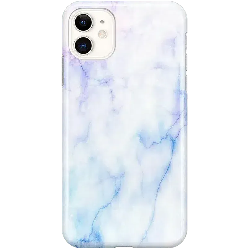 Cotton Candy | Blue & Purple Marble Case