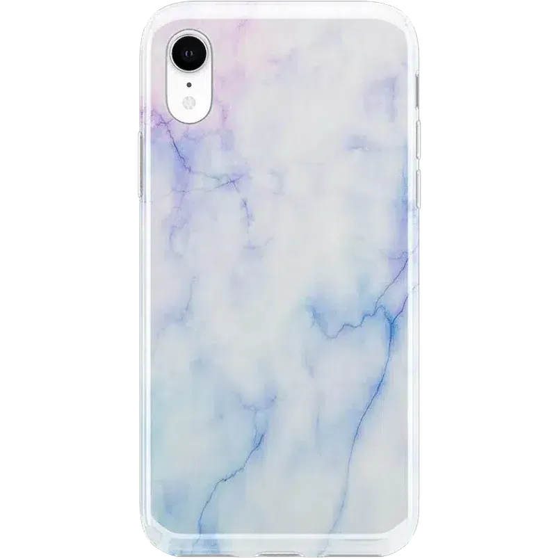 Cotton Candy | Blue & Purple Marble Case