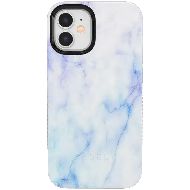 Cotton Candy | Blue & Purple Marble Case