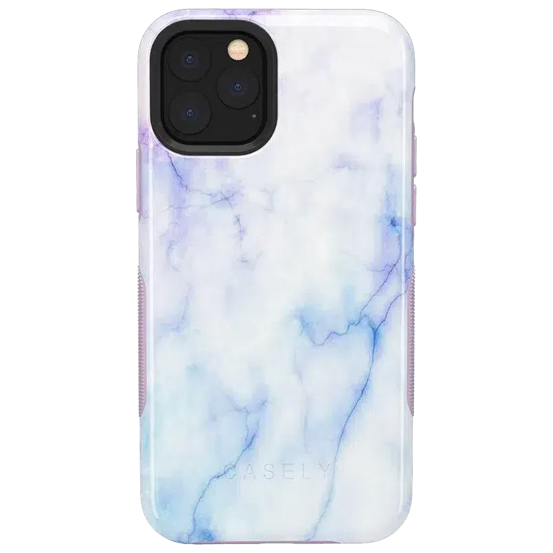 Cotton Candy | Blue & Purple Marble Case