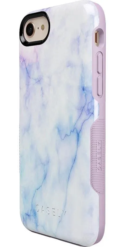 Cotton Candy | Blue & Purple Marble Case