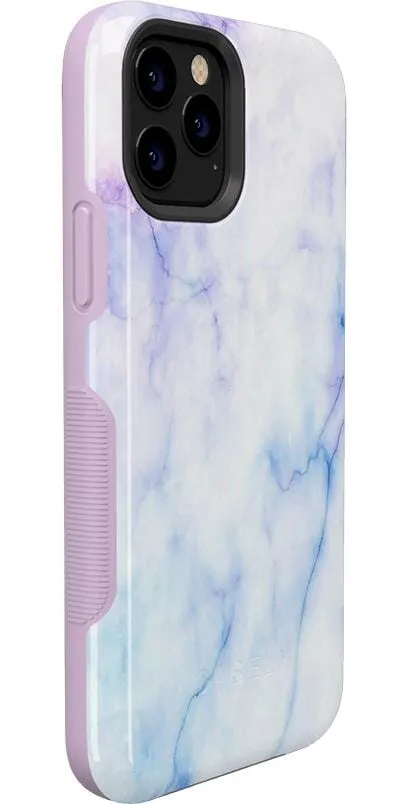 Cotton Candy | Blue & Purple Marble Case