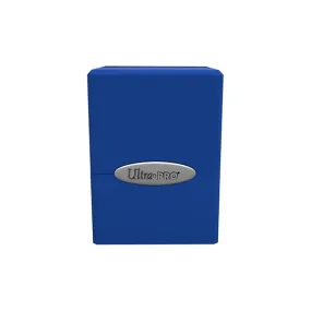 Deckbox: Satin Cube 100  Solid- Blue, Pacific
