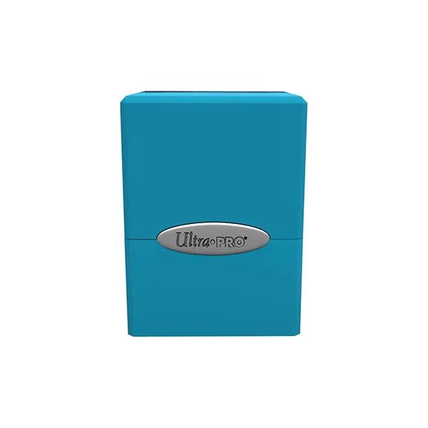 Deckbox: Satin Cube 100  Solid- Blue, Sky