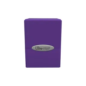 Deckbox: Satin Cube 100  Solid- Purple, Royal