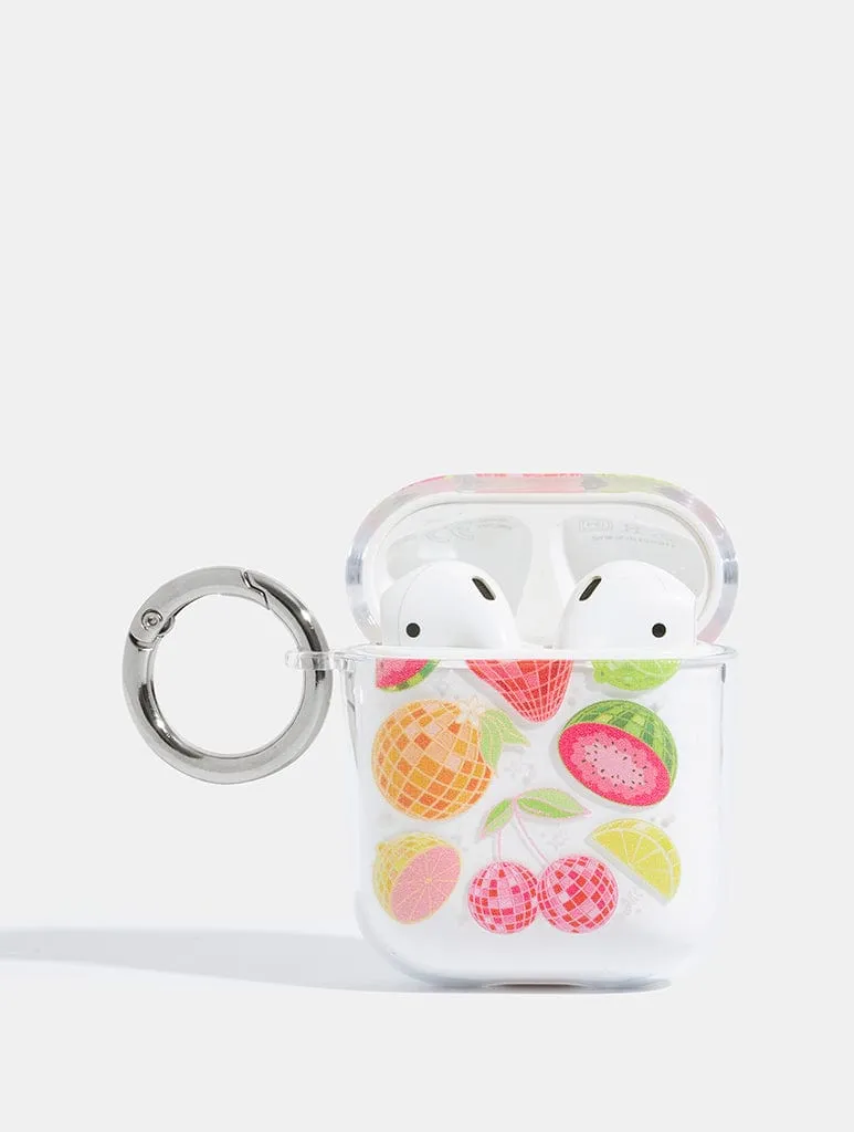 Disco Fruit Salad AirPods Case