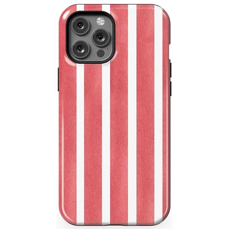 East Coast Summer | Red Stripes Case
