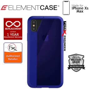 Element Case Illusion for iPhone Xs Max - Military Spec Drop Protection - Blue