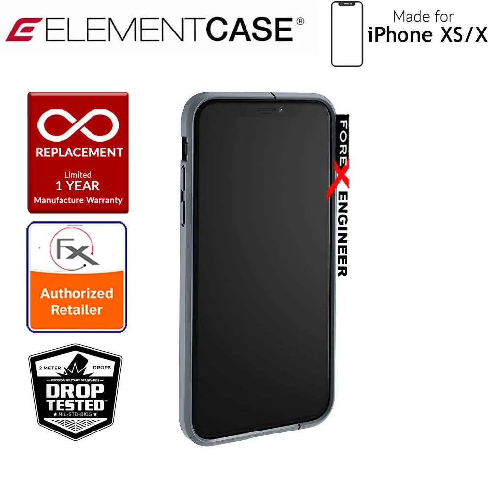 Element Case Illusion for iPhone Xs - X - Military Spec Drop Protection - Green