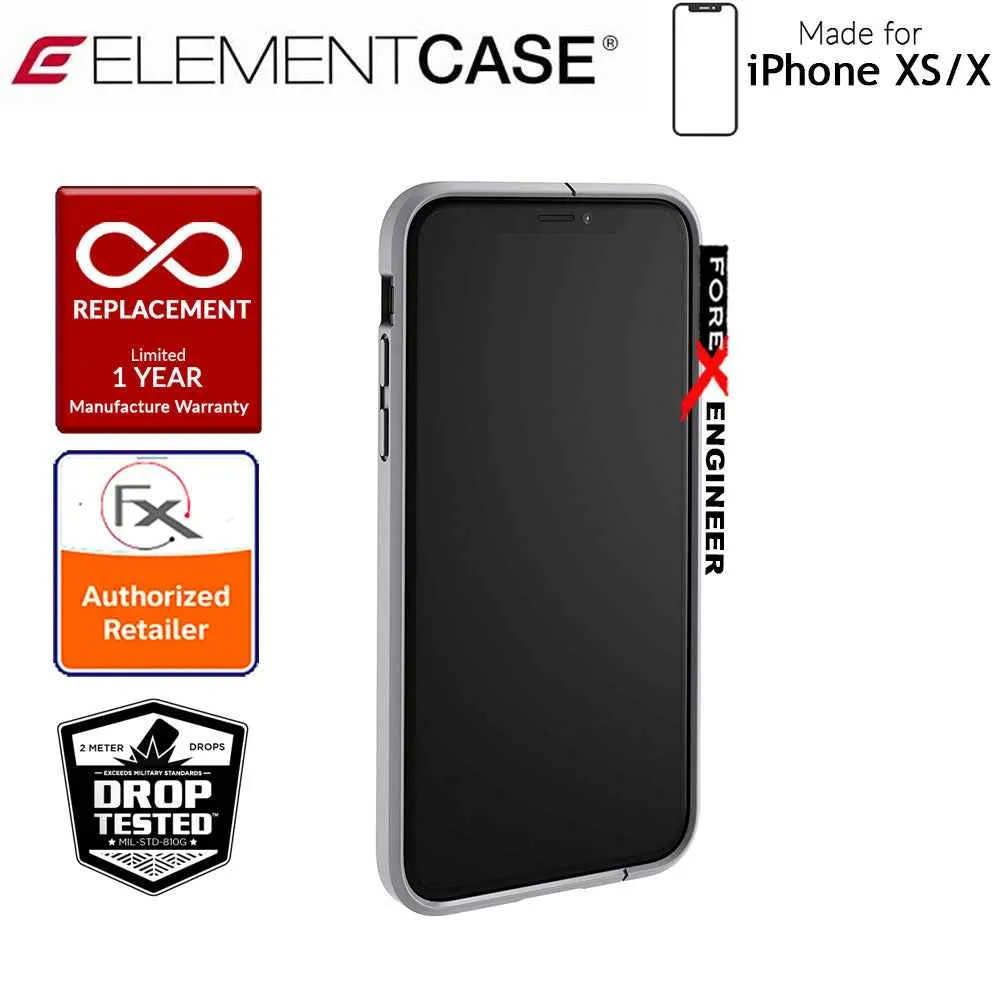 Element Case Illusion for iPhone Xs - X - Military Spec Drop Protection - Orange