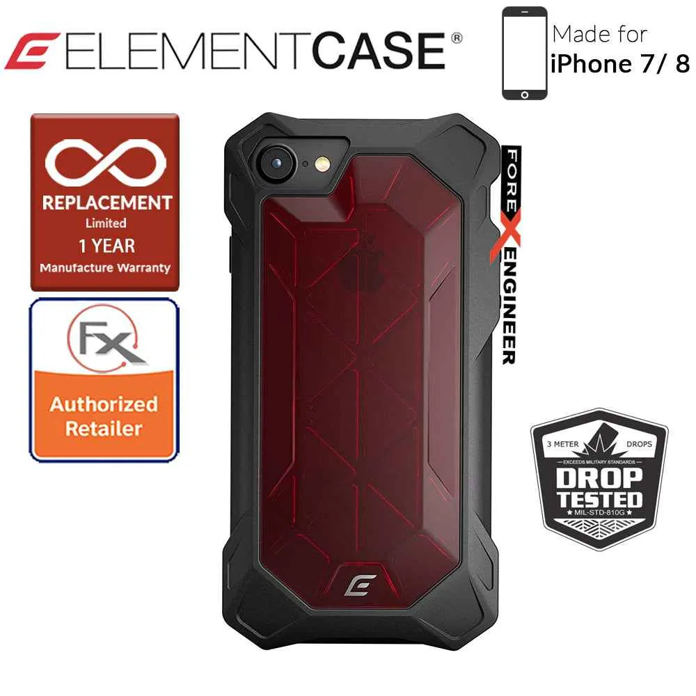 Element Case - Rev (7-8) - Blue  (Compatible with iPhone SE 2nd Gen. 2020 ) (Barcode: 640947793117 )