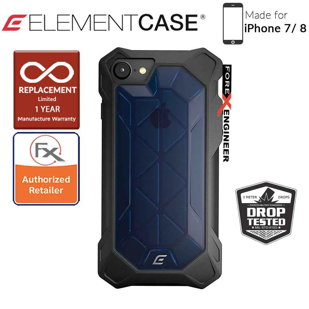 Element Case - Rev (7-8) - Red (Compatible with iPhone SE 2nd Gen 2020) (640947793124)