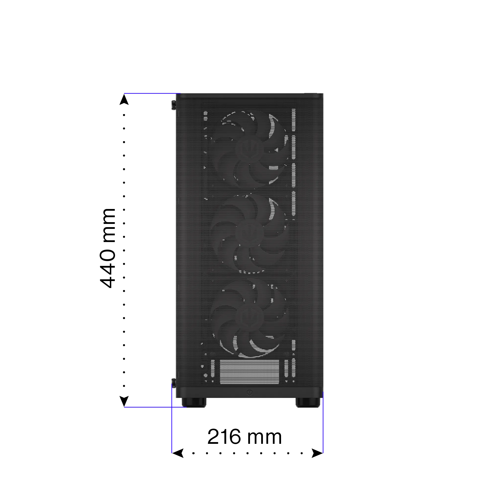Endorfy Ventum 200 ARGB - ATX Computer Case (EY2A014)