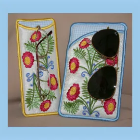 Fantasy Floral Eyeglass Cases