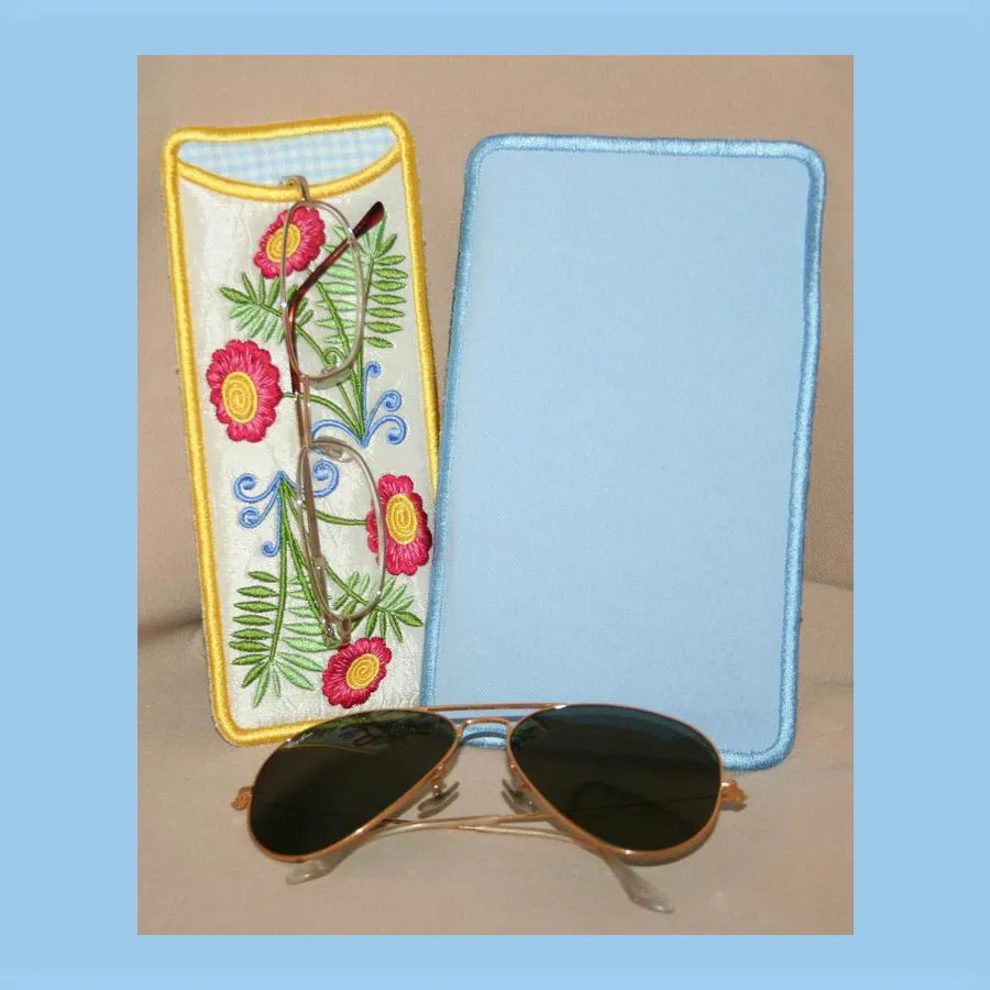 Fantasy Floral Eyeglass Cases